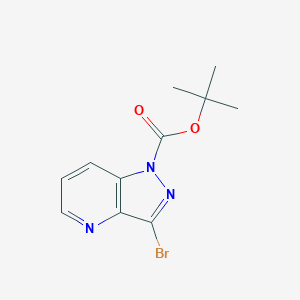 tert-butyl 3-bromo-1H-pyrazolo[4,3-b]pyridine-1-carboxylate