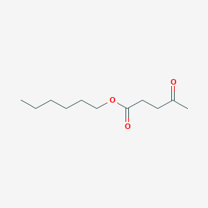 molecular formula C11H20O3 B8382494 Hexyl levulinate CAS No. 24431-34-3