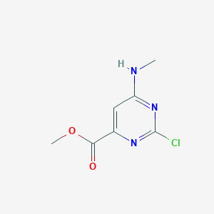Methyl 2-chloro-6-(methylamino)pyrimidine-4-carboxylate