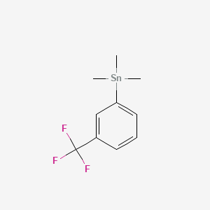Trimethyl[3-(trifluoromethyl)phenyl]stannane