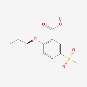 2-((S)-sec-Butoxy)-5-methanesulfonyl-benzoic acid