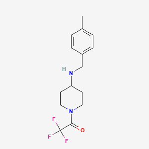 4-(4-Methylbenzylamino)-1-(trifluoroacetyl)piperidin
