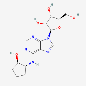 molecular formula C15H21N5O5 B8383081 GR 79236 
