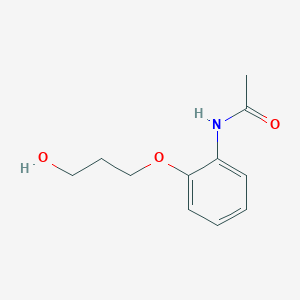 N-[2-(3-hydroxypropoxy)phenyl]acetamide