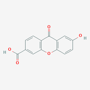 7-Hydroxy-9-oxo-9H-xanthene-3-carboxylic acid