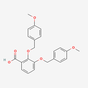 2,3-Bis(4-methoxybenzyloxy)benzoic acid
