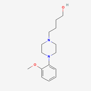 molecular formula C15H24N2O2 B8383167 4-(4-(2-Methoxyphenyl)piperazin-1-yl)butan-1-ol 