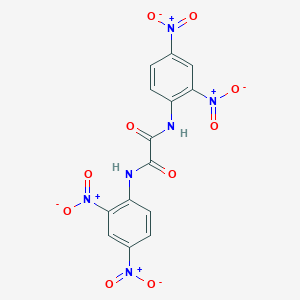 molecular formula C14H8N6O10 B083832 N,N'-Bis(2,4-dinitrophenyl)oxamide CAS No. 14805-54-0
