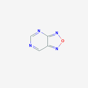 molecular formula C4H2N4O B083834 [1,2,5]Oxadiazolo[3,4-d]pyrimidine CAS No. 14183-23-4