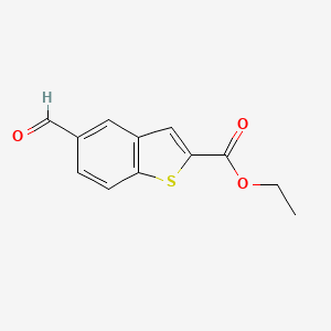 5-Formyl-benzo[b]thiophene-2-carboxylic acid ethyl ester