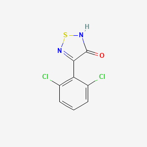 4-(2,6-Dichlorophenyl)-1,2,5-thiadiazol-3-ol