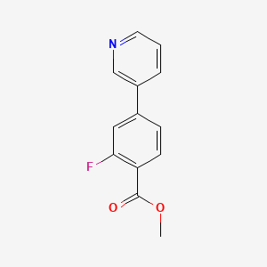 Methyl 2-fluoro-4-(pyridin-3-yl)benzoate