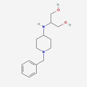 1-Benzyl-4-(1,3-dihydroxyprop-2-ylamino)-piperidine