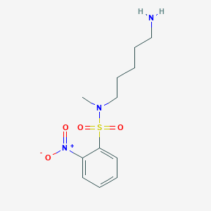 N-(5-aminopentyl)-N-methyl-2-nitrobenzenesulfonamide