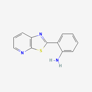2-(Thiazolo[5,4-b]pyridin-2-yl)aniline