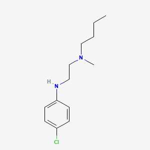 N-(4-chlorophenyl)-N'-methyl-N'-n-butylethylene diamine