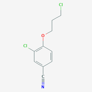 3-(2-Chloro-4-cyanophenoxy)propyl chloride