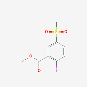 2-Iodo-5-methanesulfonyl-benzoic acid methyl ester