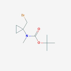 Tert-butyl 1-(bromomethyl)cyclopropyl(methyl)carbamate