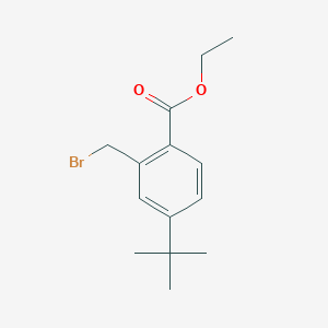 Ethyl 2-(bromomethyl)-4-tert-butylbenzoate