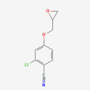 2-Chloro-4-oxiranylmethoxy-benzonitrile