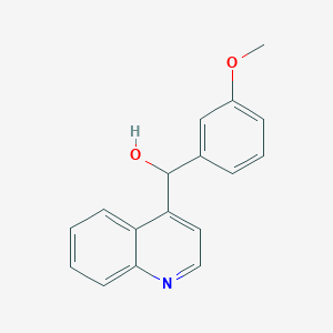 3-methoxy-alpha-(4-quinolinyl)benzyl Alcohol