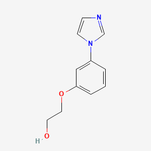 2-[3-(1H-Imidazol-1-yl)phenoxy]ethanol