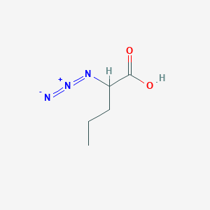 molecular formula C5H9N3O2 B8383811 Azidopentanoic acid 