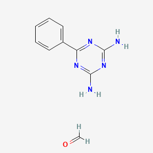 molecular formula C10H11N5O B8383857 Benzoguanamine formaldehyde CAS No. 68130-56-3
