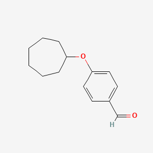 4-Cycloheptyloxybenzaldehyde