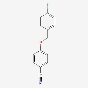 4-((4-Iodobenzyl)oxy)benzonitrile