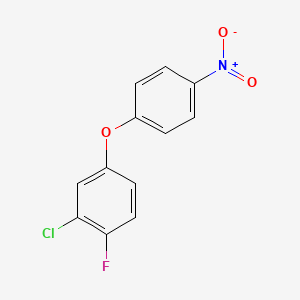 3-Chloro-4-fluorophenyl 4-nitrophenyl ether