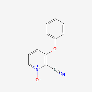 3-Phenoxy-2-pyridinecarbonitrile 1-oxide