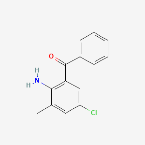 (2-Amino-5-chloro-3-methylphenyl)phenylmethanone