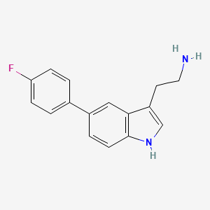 5-(4-Fluorophenyl)tryptamine