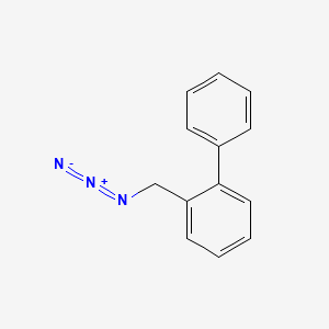 molecular formula C13H11N3 B8384273 Azidomethyl-biphenyl 