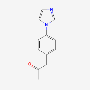 1-[4-(1-Imidazolyl)-phenyl]-2-propanone