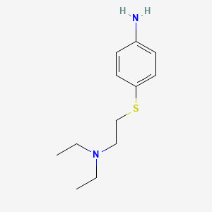 4-[[2-(Diethylamino)ethyl]thio]benzenamine