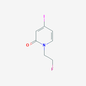 1-(2-fluoroethyl)-4-iodopyridin-2(1H)-one