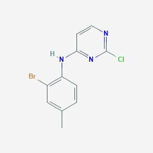 2-Chloro-4-(2-bromo-4-methylanilino)pyrimidine