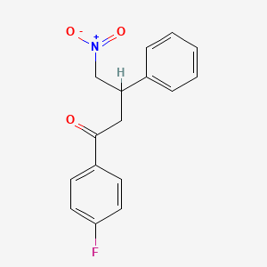 1-(4-Fluorophenyl)-4-nitro-3-phenylbutan-1-one