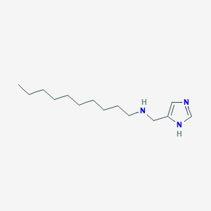 molecular formula C14H27N3 B8384409 Decyl-(1H-imidazol-4-ylmethyl)-amine 