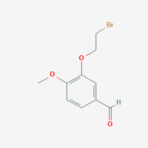 3-(2-Bromoethoxy)-4-methoxybenzaldehyde