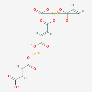 molecular formula C12H6Fe2O12 B083845 Iron fumarate CAS No. 14451-00-4