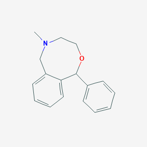 molecular formula C17H19NO B083846 Nefopam CAS No. 13669-70-0