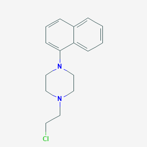 1-(1-Naphthyl)-4-(2-chloroethyl)piperazine