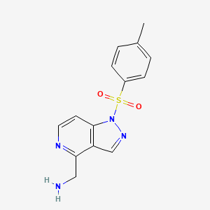 (1-tosyl-1H-pyrazolo[4,3-c]pyridin-4-yl)methanamine