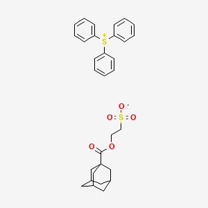 Triphenylsulfonium 2-(adamantane-1-carbonyloxy)ethanesulfonate