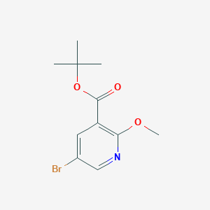 1,1-Dimethylethyl 5-bromo-2-(methyloxy)-3-pyridinecarboxylate