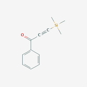 molecular formula C12H14OSi B083854 2-Propyn-1-one, 1-phenyl-3-(trimethylsilyl)- CAS No. 13829-77-1